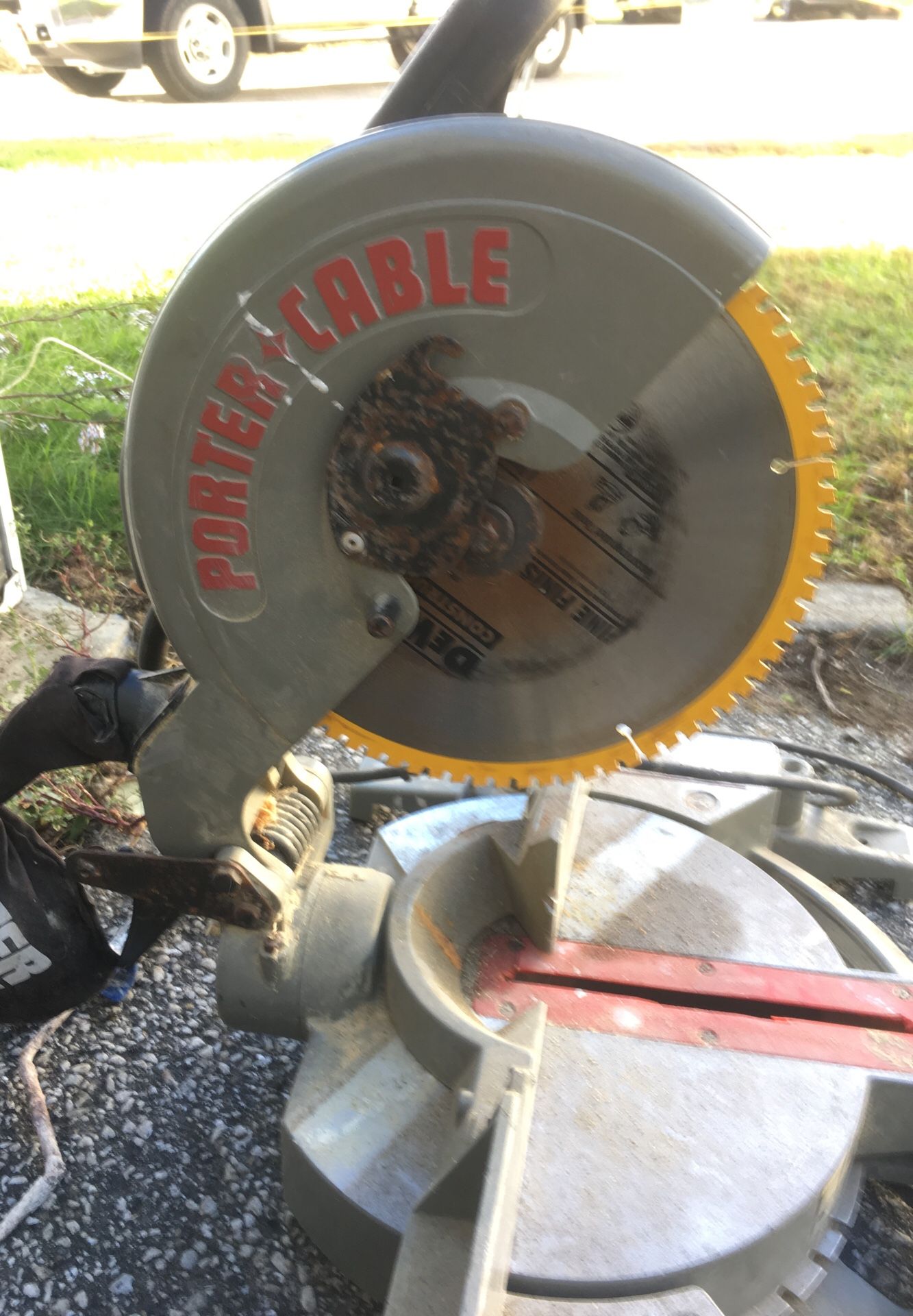 Porter Cable 12 compound miter Saw model 3802 for Sale in Danbury, CT ...
