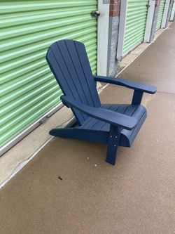 Keter troy blue resin adirondack chair new arrivals