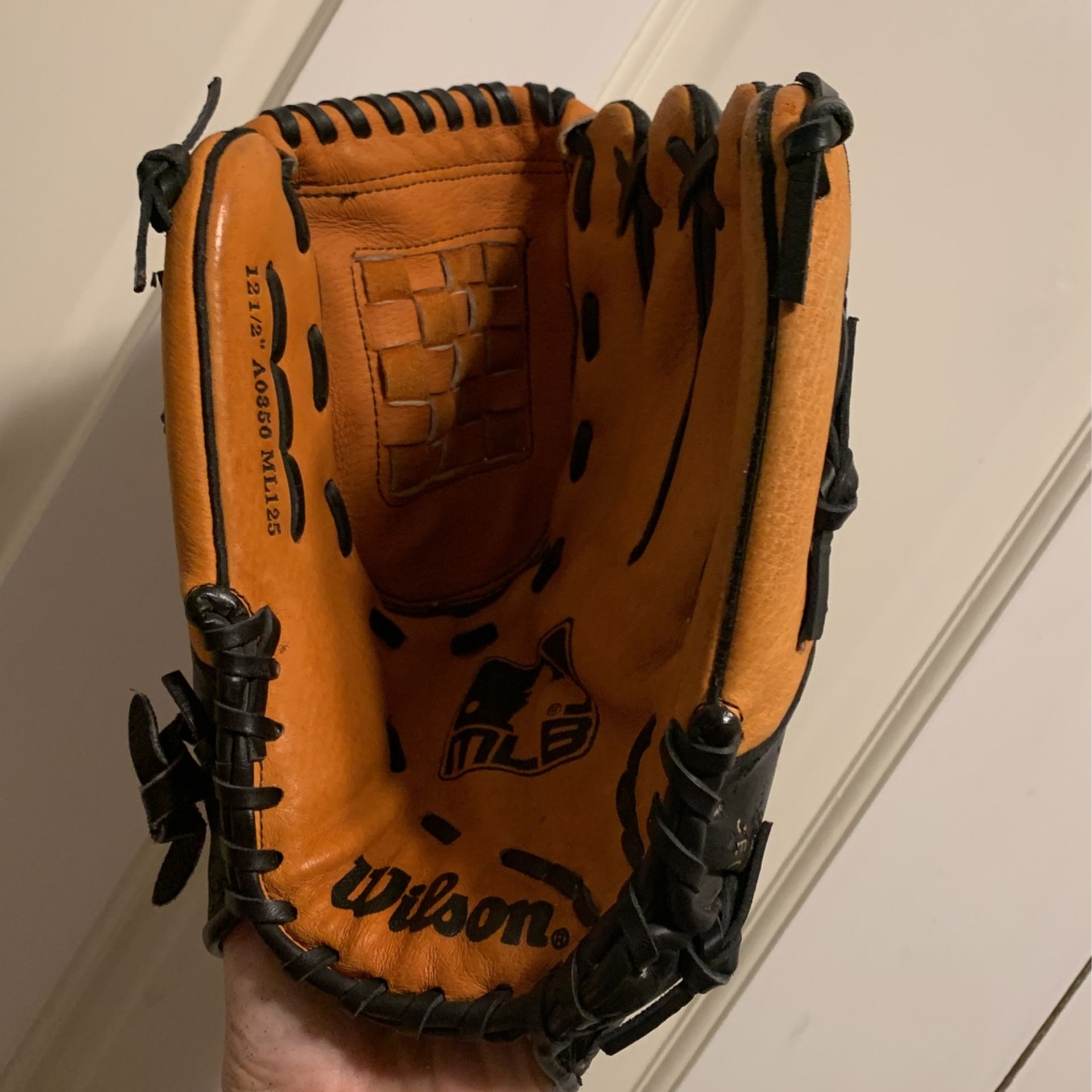 Leather Wilson Kids Baseball Glove Mitt- $10-very Good