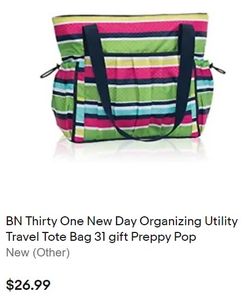 Thirty - One New Day Organizing Utility Tote