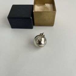 Sterling Silver 1949 Champion King Mill Baseball Charm
