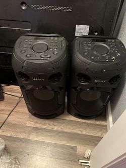 SONY MHC V21 PARTY SPEAKERS