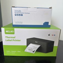 Thermal Label Printer Bluetooth Faster * Smarter * Clear  