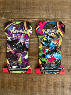 Pokemon Pitch Black sleeves