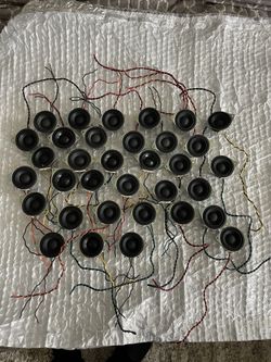 Speakers 1.5" (4cm) cone drivers Tweeters ALL FOR ONE LOW PRICE 
