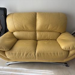 Yellow Sofa Set