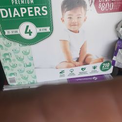 Diapers size 4