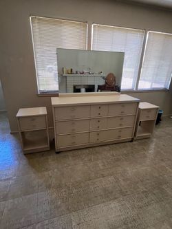 Vintage Dresser & Night Stands