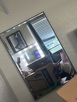 large mirror