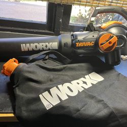 WORX  LEAF VACUUM AND BLOWER