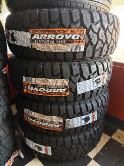 Arroyo Tamarock R/T 265/70R18 116T Tires – Set of 4