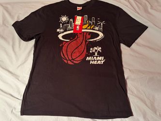 Miami Heat NBA Black Ultra Game Shirt; Men’s XL