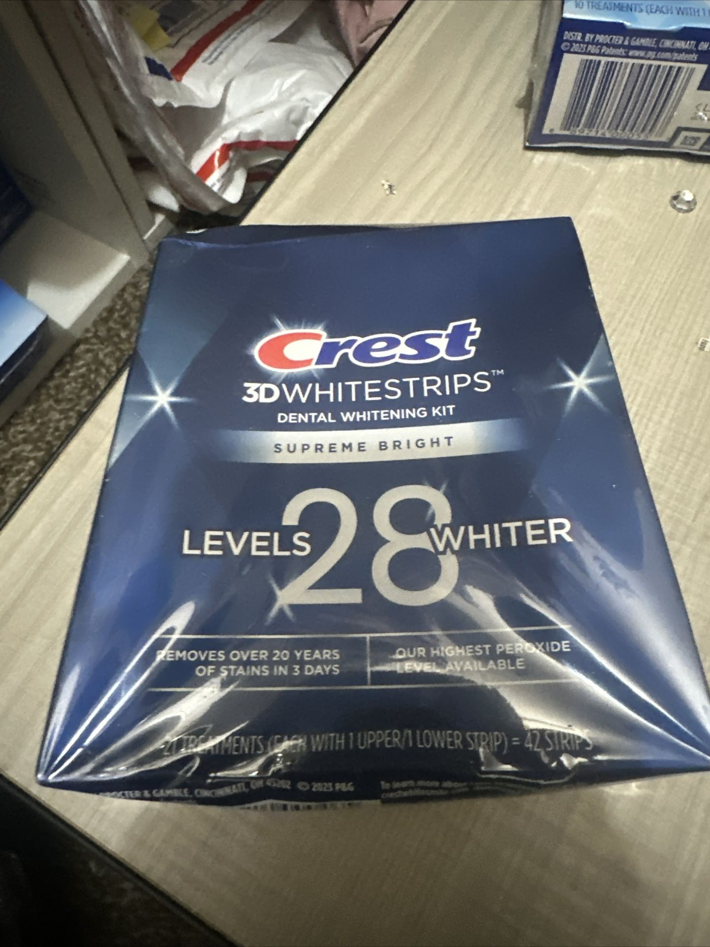 Crest White strips Level 28