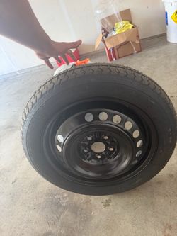 Brand New Tire & Black Steel Wheel – Great Condition $80