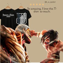 Logo Attack on Titan T-shirt 
