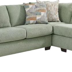 Sleeper Sectional With Queen Size Memory Foam Mattress