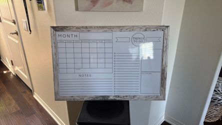 Magnetic white board