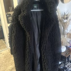 Sherpa Faux Fur Coat/Jacket