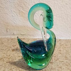 Crystal Swan made In Italy