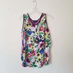 Purple Floral Tank