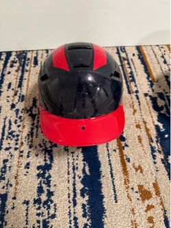 Schutt Batting helmet Boys Medium size - Red and navy blue