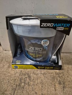 ZeroWater 12-Cup 5-Stage Water Filter Pitcher