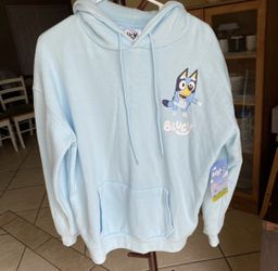 Bluey Blue Cartoon Dog Hoodie