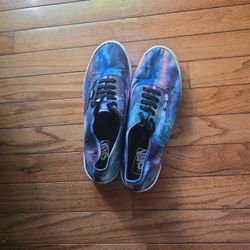 VANS Cosmic Galaxy Stars Sneakers Women's Size 10