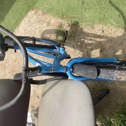 Blue Cruiser Bike 