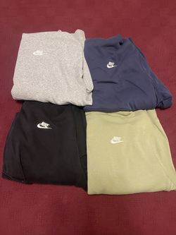 Nike Sportswear Club Fleece Pullover Hoodie 4x LOT (Size XL)