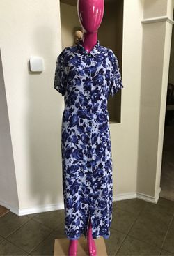 Sag harbor silk maxi length dress size 14