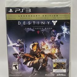 DESTINY THE TAKEN KING Legendary Edition PlayStation 3 PS3 NEW SEALED 