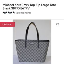 Michael Kors  Emry Top Large Tote Bag