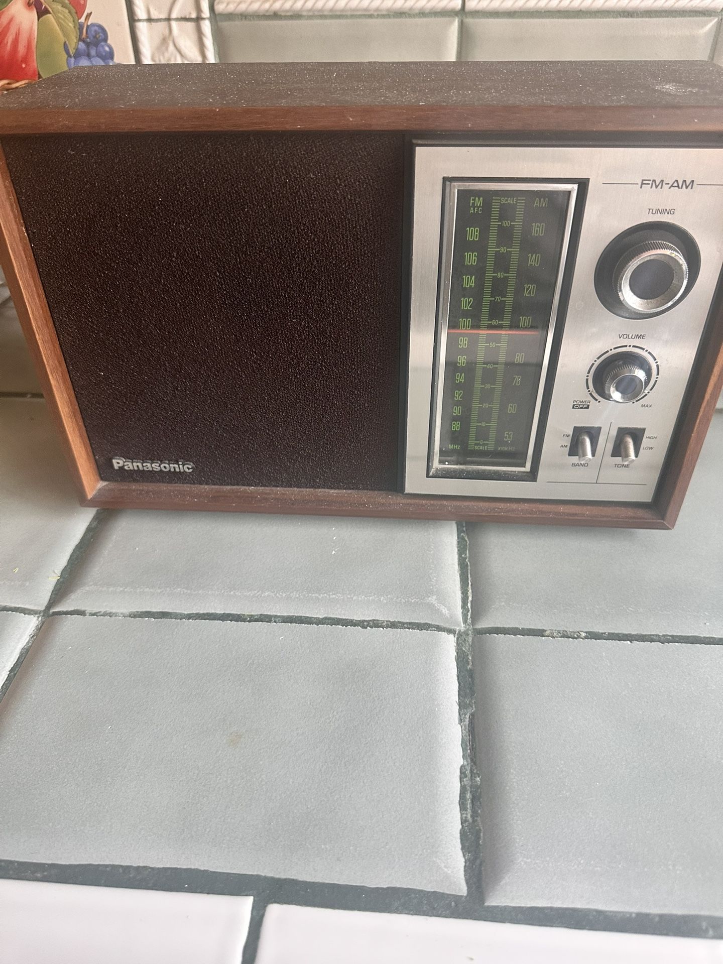 Am-fm Panasonic Vintage Radio