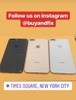 iPhone 8 Plus 64GB Factory Unlocked (price for each)