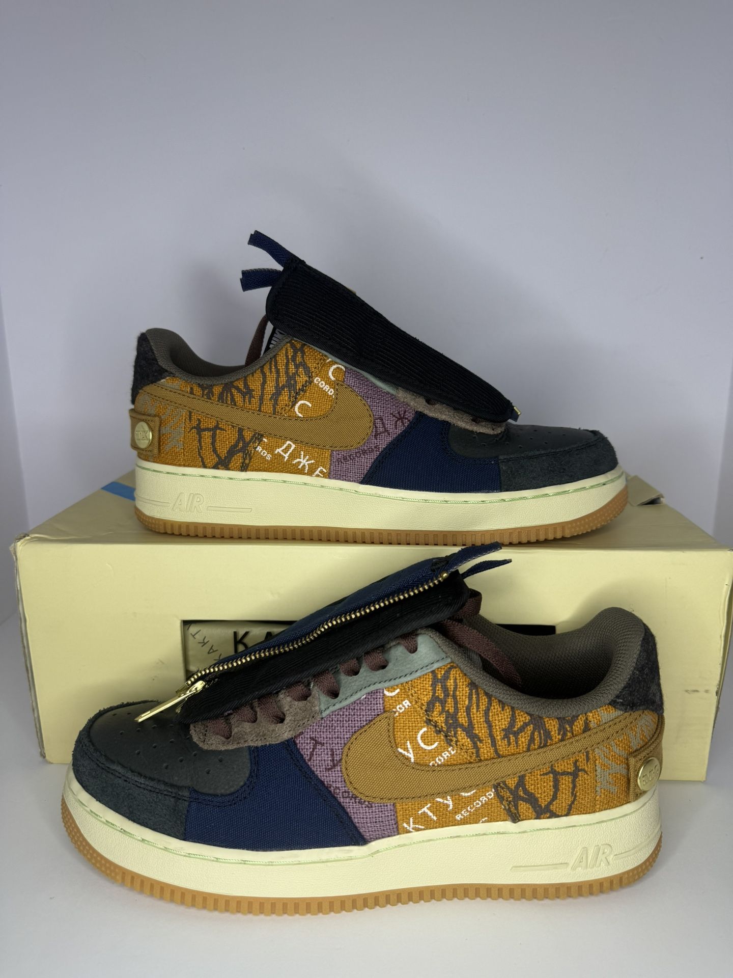 Nike Air Force 1 Low x Travis Scott “Cactus Jack” – 9.5M – LIGHTLY USED – $250 OBO