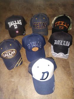 Dallas and Texas Baseball Cap Hat New