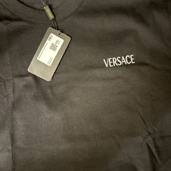 Versace Logo Printed T-Shirt