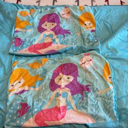 Mermaid 3 piece bedding set