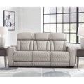 Boyington Gray Power Reclining Sofa

