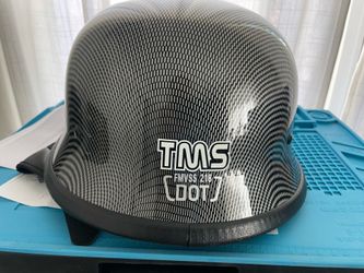 XL German Style 1/2 Motorcycle Helmet