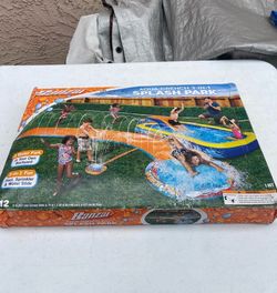 Banzai Aqua Drench 3-in-1 Splash Park for Outdoor