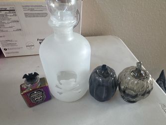 Halloween glass decor