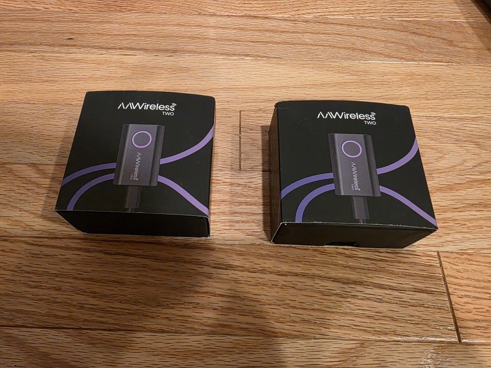2x AAWireless Two 2 Android Auto Wireless Adapter