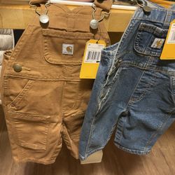 Carhartt Overalls 2 pair 