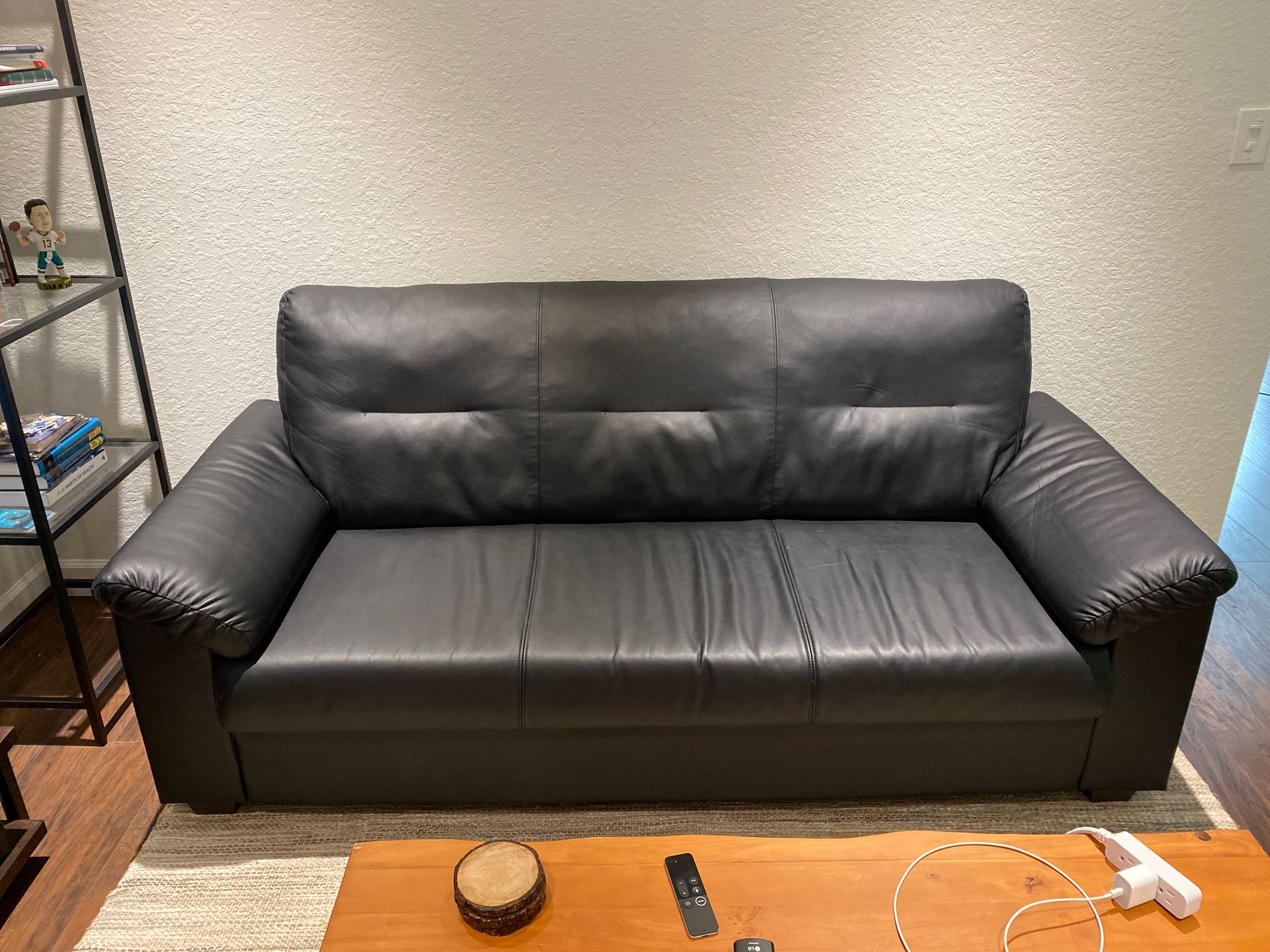 Black couch