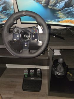 Logitech G920 Wheel/Pedals And Shifter.