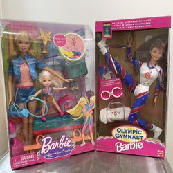 Bundle Barbie Gymnastics Olympics New