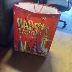 Birthday gift bags