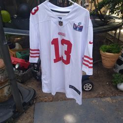 "Brand New"..49ers..Purdy"Jersey..(Stitched)..Size XL